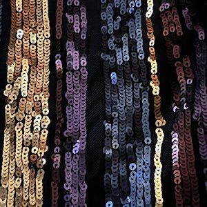 Forever 21 Multicolored Sequin Romper Size S